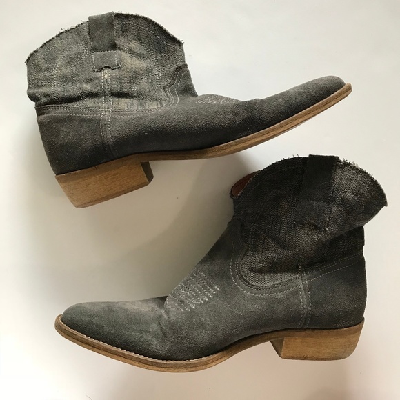 steve madden western ankle boots